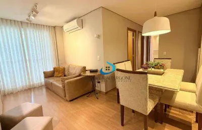 Lindo apartamento no ed. liberty towers gleba palhano completo de planejados climatizado 3 quartos sendo 1 suíte 1 vaga bwcs  com ventilação natural