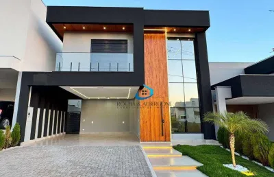 Casa sobrado com piscina no condomínio parque taua, londrina pr.