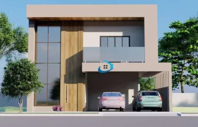 Casa sobrado no condominio parque taua araçari, londrina pr.