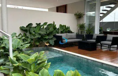 Lindo sobrado completo piscina, condominio parque tauá, londrina pr.