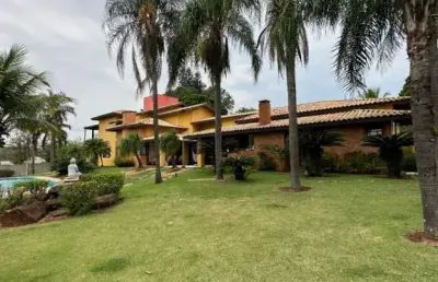 Chácara com 5 dormitórios à venda, 2450 m² por r$ 3.700.000,00 - colinas do mosteiro de itaici - indaiatuba/sp