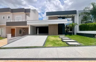 Casa térrea no condomínio dona lucilla com 03 suítes e escritório – indaiatuba – sp.