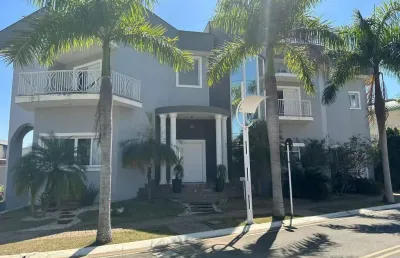 Casa com 4 dormitórios para alugar, 534 m² por r$ 19.700,00/mês - condomínio maison du parc - indaiatuba/sp