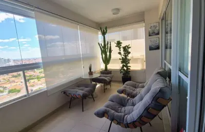 Apartamento montado de 139m² na região central com 3 suítes  e 3 vagas de garagem, móveis planejados, localização privilegiada