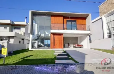 Casa alto padrão 03 suítes à venda em condomínio fechado nos ingleses - florianópolis - sc