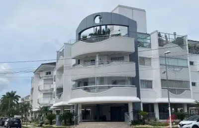 Cobertura  alto padrão à venda, 3 suítes, mobiliado e decorado em jurerê internacional - florianópolis - sc