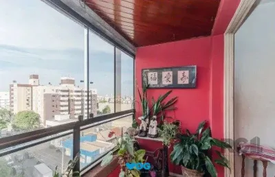 Apartamento 3 dorms e 1 vaga à venda rua lucas de oliveira, petrópolis - porto a