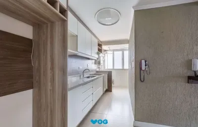 Apartamento para venda - 79.45m², 3 dormitórios, 1 vaga - cristal