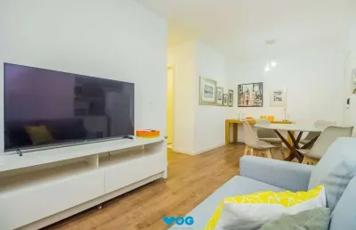 Apartamento à venda  3 dorms, mobiliado  avenida da cavalhada