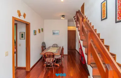 Cobertura com espaço gourmet 156m² no bairro bela vista