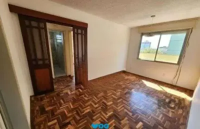 Apartamento no passo d'areia de 2 dormitórios e vaga desocupado