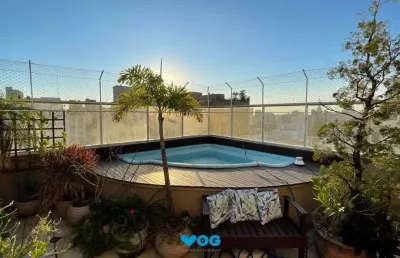 Cobertura duplex com piscina privativa, lareira e vista exclusiva
