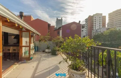 Apartamento garden triplex no rio branco com 4 dormitórios e 3 vagas