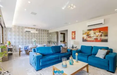 Apartamento com 3 dormitórios, 2 suítes e 2 vagas no mont'serrat – 141m² privati