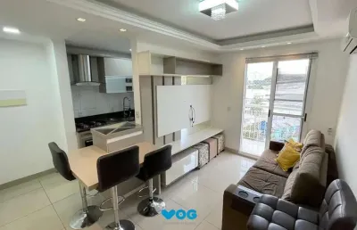 Apartamento mobiliado 2 quartos com suíte e lazer completo para morar já