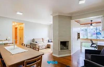 Vende-se apartamento com 2 quartos( 1 suíte), 96m², sacada e 2 vagas - mont serr