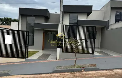 Casa à venda 3 quartos sendo um deles suíte no jardim são paulo 1 zona norte de londrina, pr