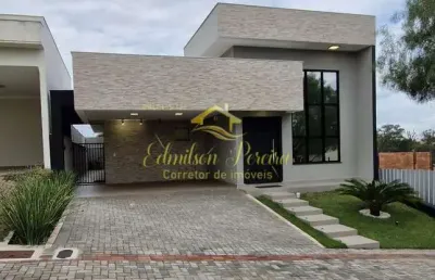 Casa à venda 3 suítes no condomínio parque tauá araçari em londrina, pr