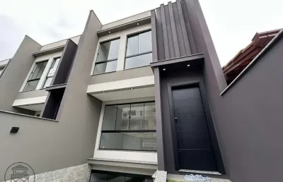 Casa em condomínio fechado com 3 quartos à venda em água verde, blumenau , 138 m2 por r$ 810.000