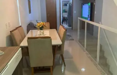 Sobrado à venda, 3 quartos, 1 vaga, marapé - santos/sp