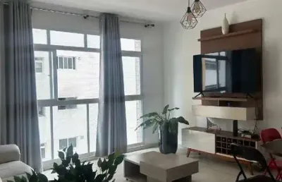 Apartamento à venda, 3 quartos, 2 vagas, josé menino - santos/sp