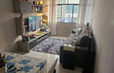 Apartamento 2 dormitórios, 2 vagas - centro - são vicente - sp