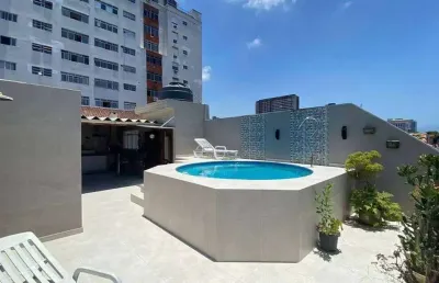 Sobrado em boqueirão, sobrado em santos, sobrado com 3 dorms, sobrado à venda em boqueirão, sobrado à venda com 3 dorms