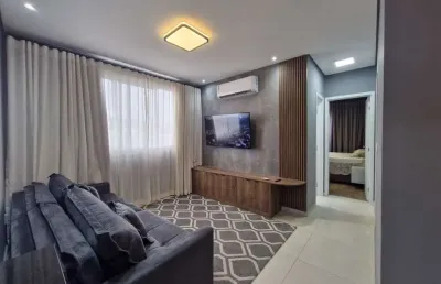 Lindo apartamento de 2 dormitórios totalmente mobiliado - pronto para morar!