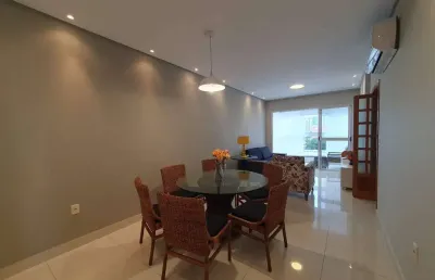 Apartamento mobiliado com 2 quartos para alugar no embaré - santos