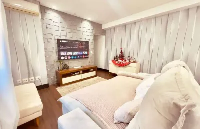 Apartamento para alugar com 3 quartos no josé menino em santos