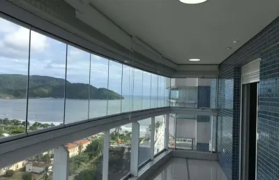 Apartamento com 4 dormitórios para alugar no bairro aparecida - santos/sp