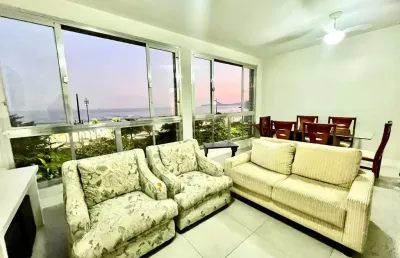 Apartamento á venda 3 quartos 1 suíte no josé menino, santos
