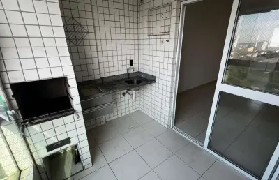 Apartamento para aluguel, 3 quartos, 1 suíte, 1 vaga, aparecida - santos/sp