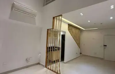 Sala para aluguel, 2 vagas, vila mathias - santos/sp