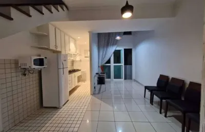 Apartamento para aluguel, 1 quarto, 1 suíte, gonzaga - santos/sp