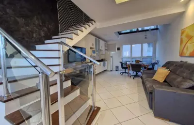 Apartamento para aluguel, 1 quarto, 1 suíte, 1 vaga, gonzaga - santos/sp