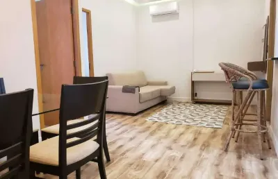 Apartamento para aluguel, 2 quartos, 1 vaga, pompéia - santos/sp
