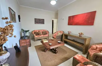 Apartamento 2 dormitórios, 1 vaga, vista mar - pompéia - santos - sp