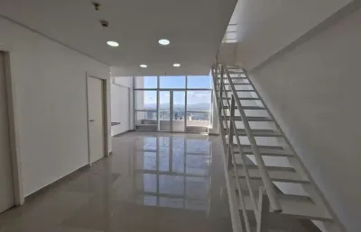 Sala para aluguel, 2 vagas, vila mathias - santos/sp