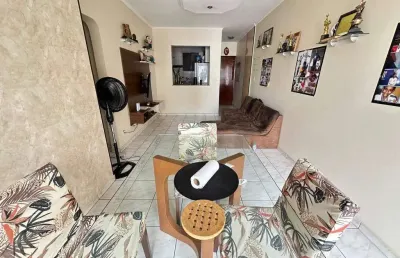 Apartamento à venda, 2 quartos, 1 suíte, 1 vaga, centro - são vicente/sp