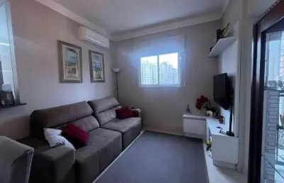 Apartamento á venda com 2 suítes 1 vaga, no boqueirão em santos.