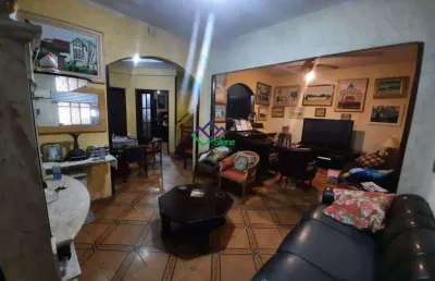 Casa para venda em santos, vila mathias, 4 dormitórios, 2 suítes, 5 banheiros, 9 vagas
