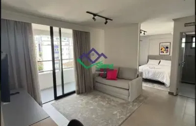 Apartamento para venda em santos, ponta da praia, 1 dormitório, 1 banheiro, 1 vaga