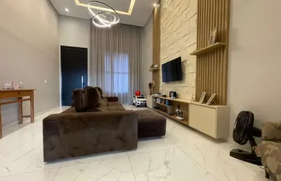 Casa térrea com 153 m² sendo 3 dormitórios e 1 suíte  no condomínio vivendas da mata