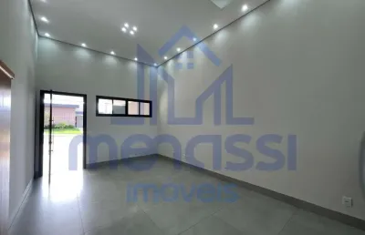 Casa térrea, 3 suítes completa em armários, com 150 m² no reserva sant'anna em bonfim paulista.