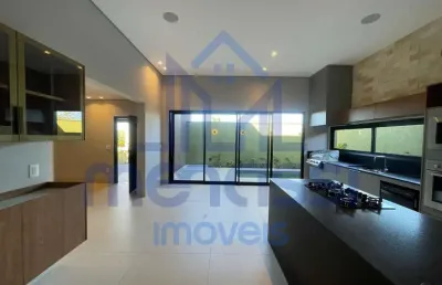 Excelente casa térrea, com 3 dormitórios, com 175 m² completa em armários, no reserva imperial em ribeirão preto.