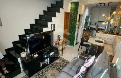 Sobrado em condominio fechado na vila santa teresa – 2 suites | 1 vaga | r$350.000,00