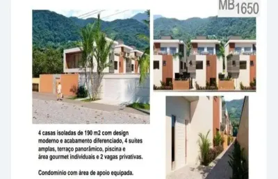 Sobrado à venda, 190 m² por r$ 3.315.500,00 - juquehy - são sebastião/sp