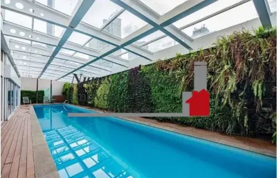Apartamento com 4 quartos para alugar na rua fábia, 517, vila romana, são paulo, 206 m2 por r$ 16.800