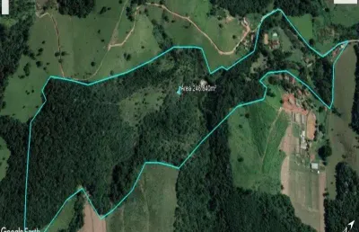 Terreno à venda na Estrada Fazenda Sul Brasil, Caetetuba, Atibaia